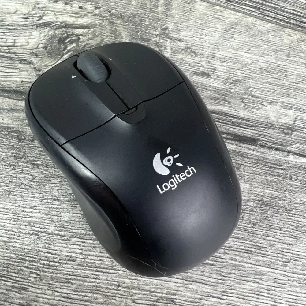 Logitech M305 Wireless Laser Mouse USB Receiver Black Tested